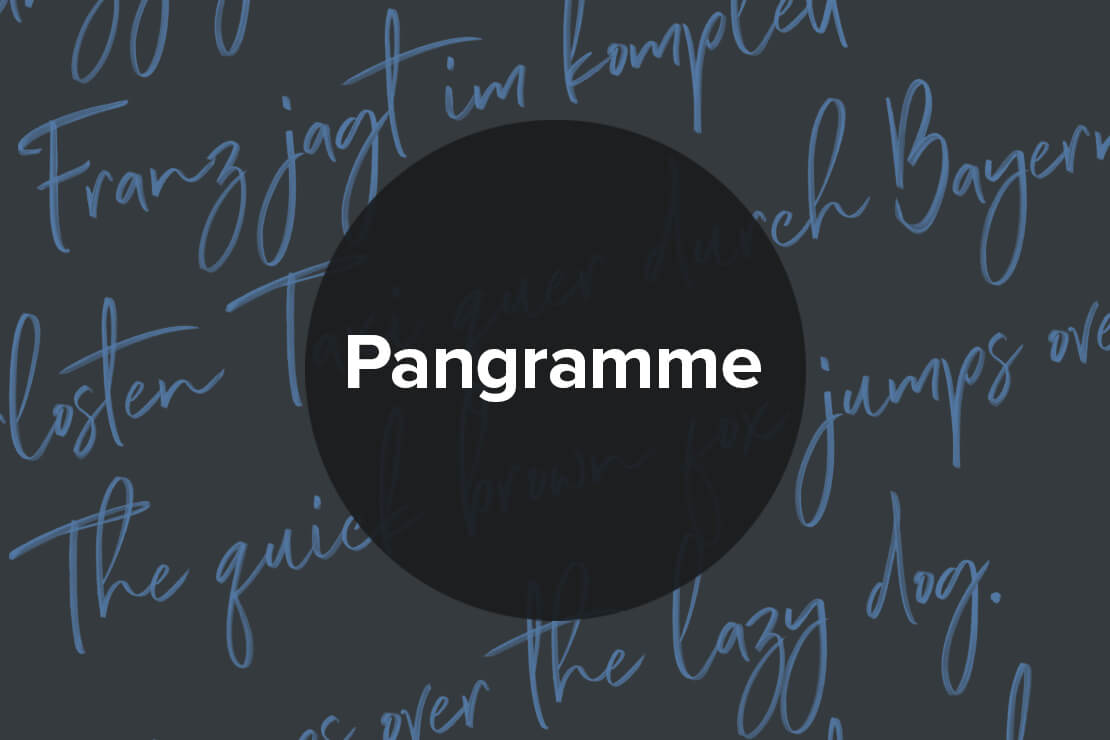 Pangramme