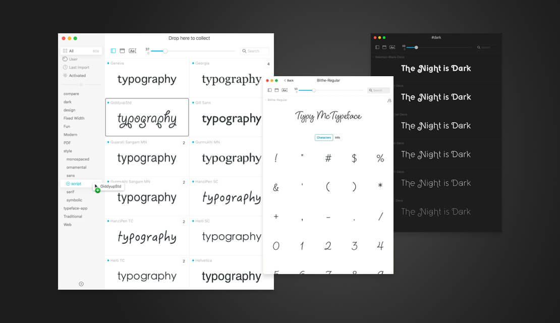 Typeface Font-Manager