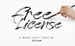 Free License Font