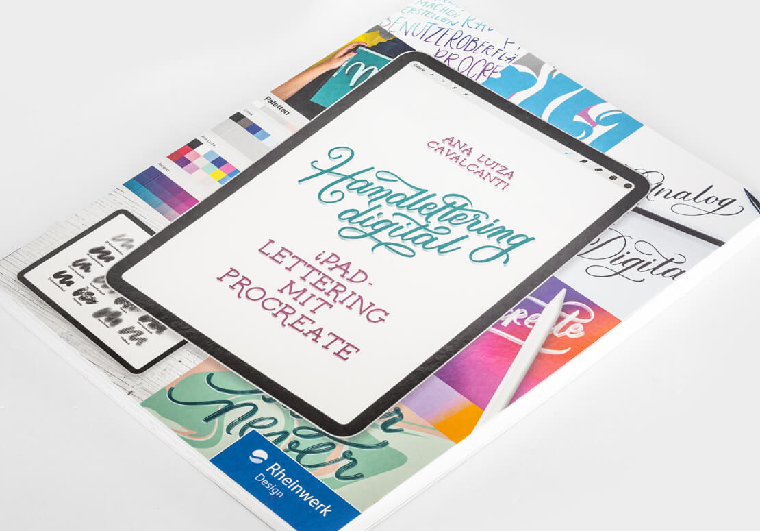 Procreate-Buch: Handlettering digital