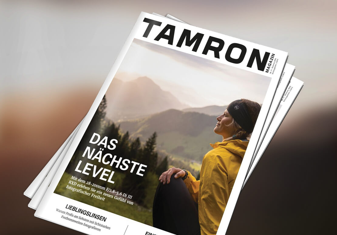 TAMRON-Magazin in der Sommer-Ausgabe 2020