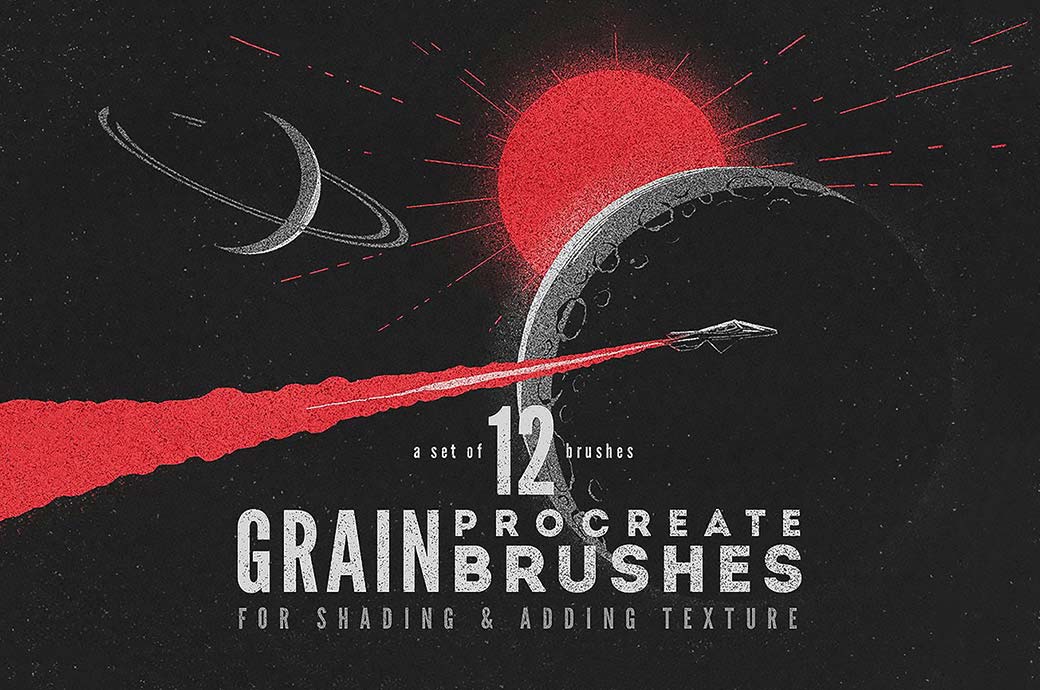 Grain Procreate Brushes