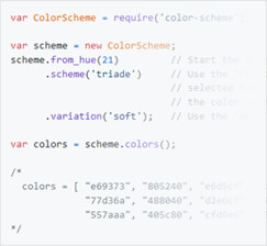Komplementärfarben JavaScript und PHP