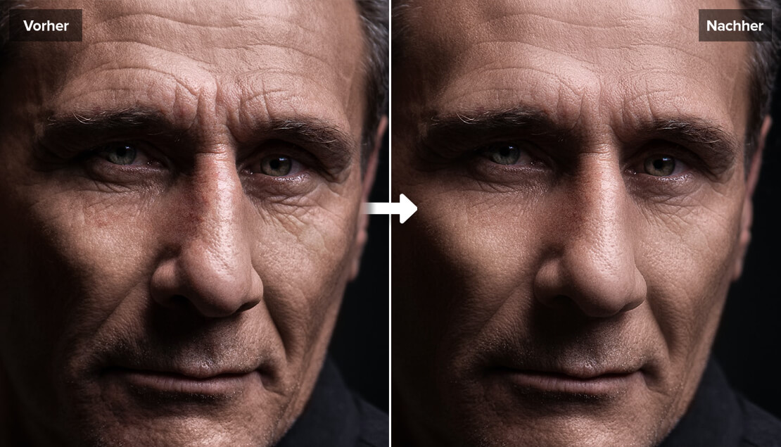 Haut glätten in Photoshop mit Neural Filters