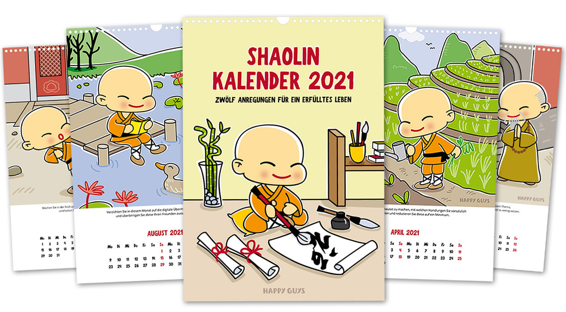 Shaolin-Kalender 2021