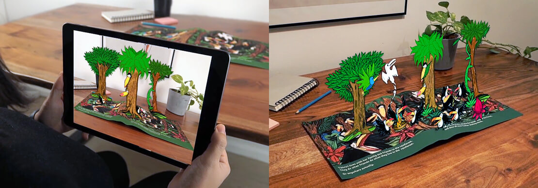 Kinderbuch mit Augmented Reality