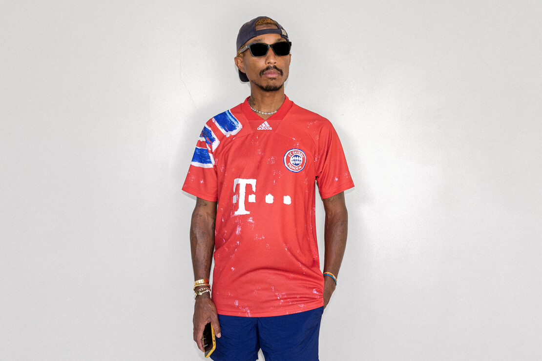 Pharrell Williams Trikot-Designfür FC Bayern
