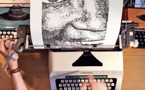 Zeichnungen mit der Schreibmaschine