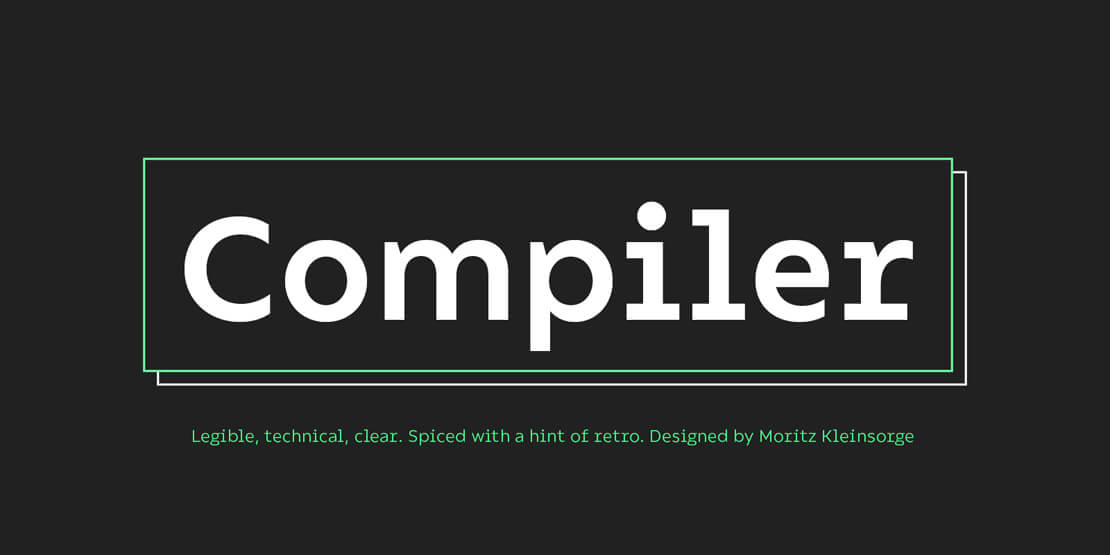 Compiler Font