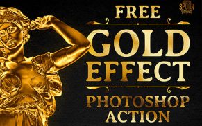 Photoshop Gold Action
