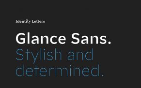 Glance Sans: Eigenwillige Sans-Serif mit Charakter