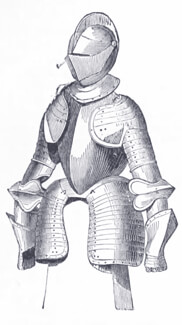 Mittelalterliche Ritterrüstung