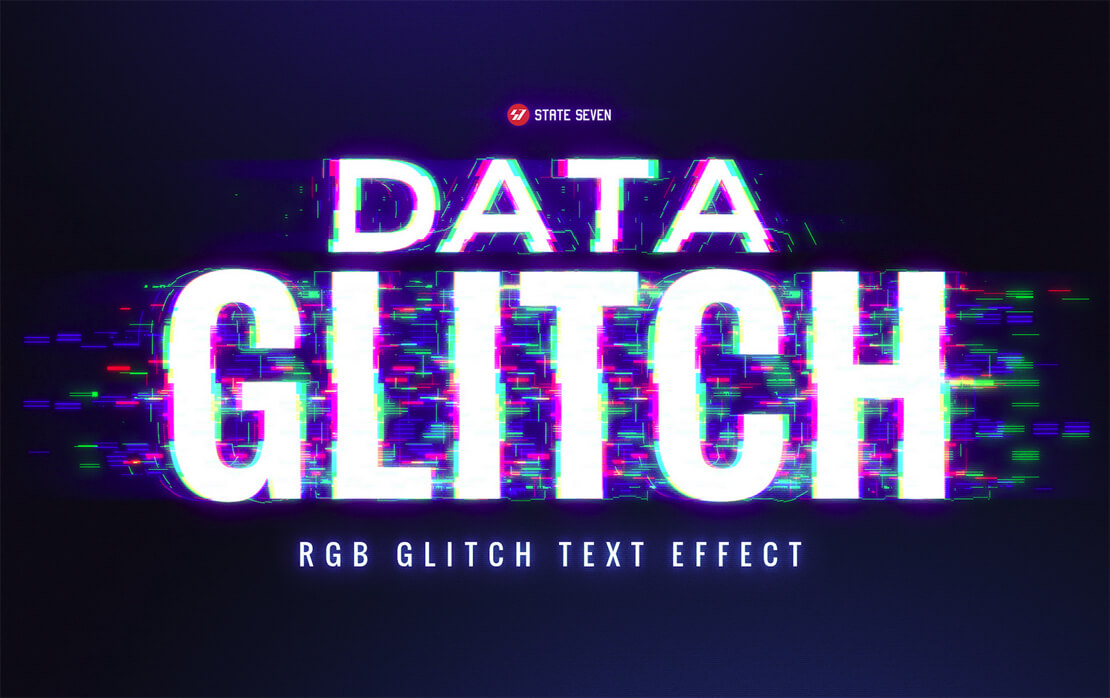 Data Glitch Effect