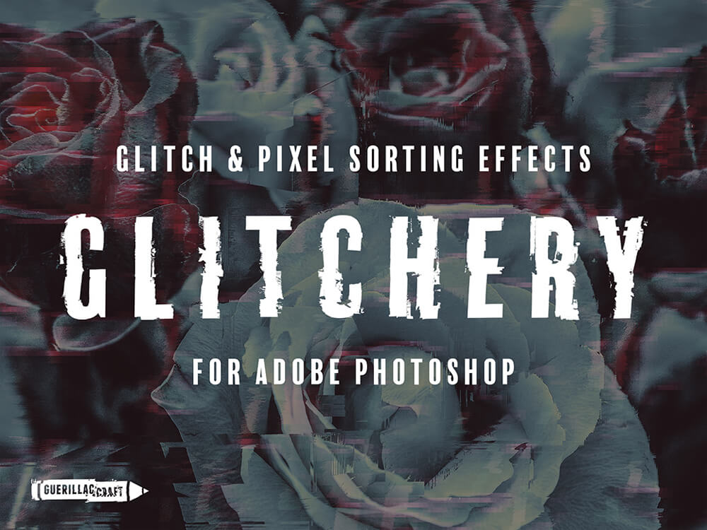 Glitch- und Pixel-Effekt