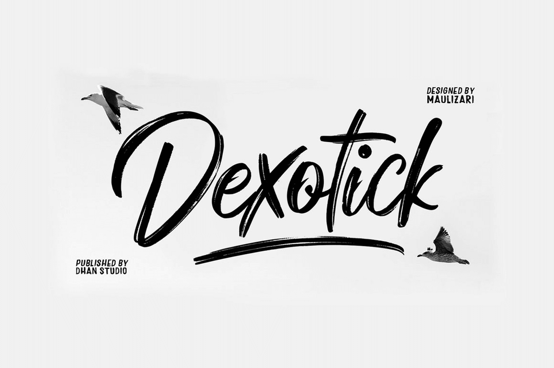 Dexotick Free Font