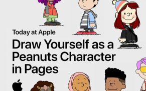 Today at Apple: Peanuts-Charakter zeichnen