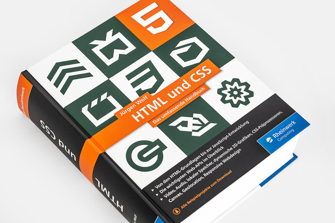 HTML und CSS (Buch-Cover)