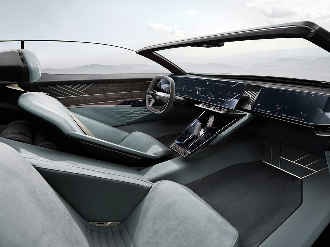 Innenraum von Audis Concept-Car