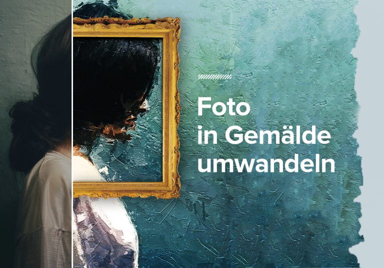 Foto in Gemälde umwandeln: Photoshop-Actions und Tutorials