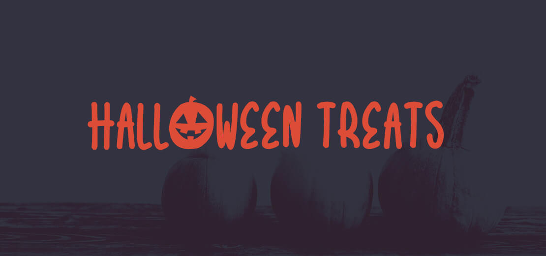 Schriftart Halloween Treats
