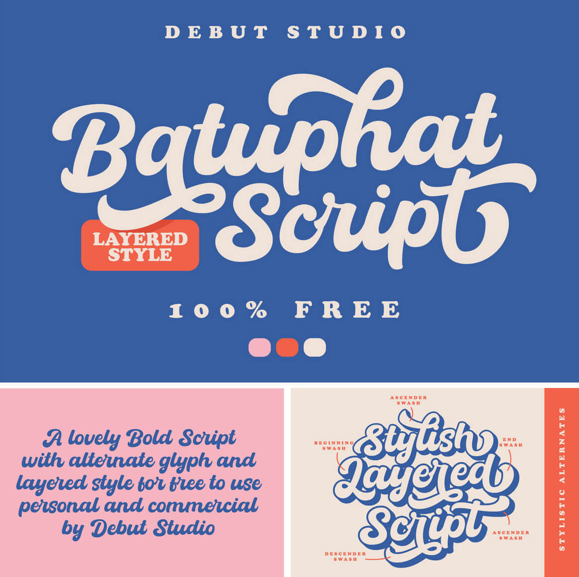 Batuphat Script Layer Font