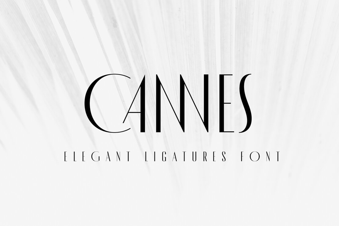 Cannes Font