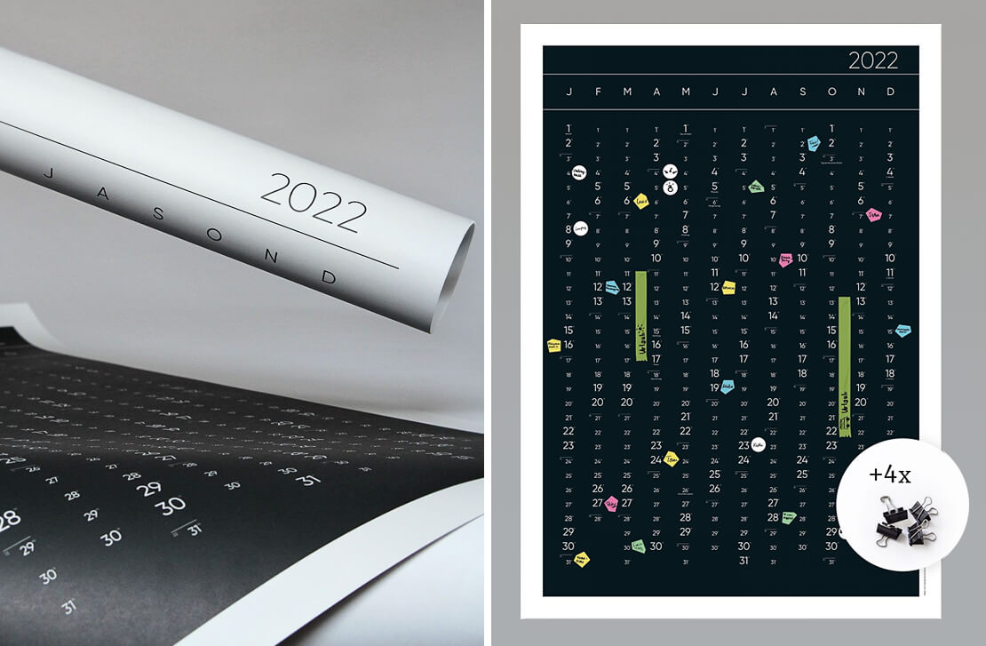 jo’s buero Design-Kalender 2022