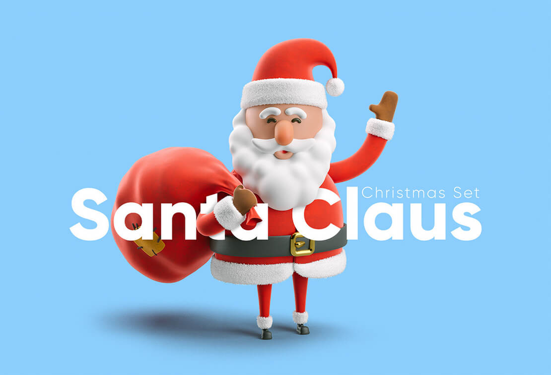Santa Claus Christmas Set
