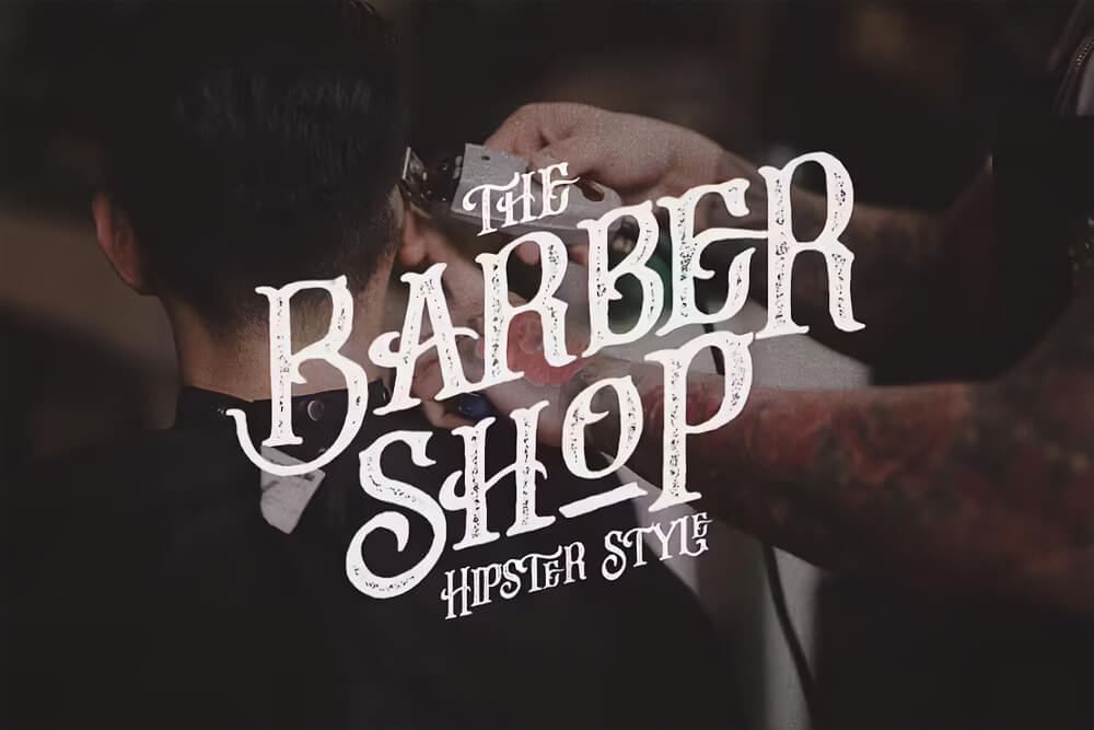 Barber Shop Font