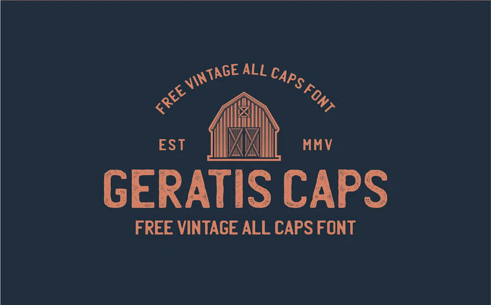 Geratis Free Vintage Font
