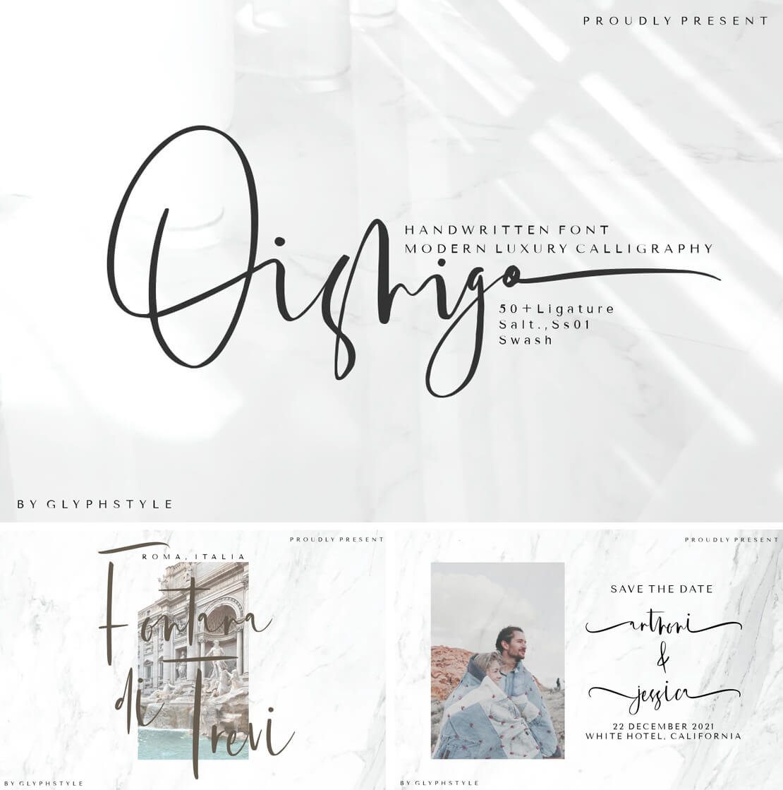 Oishigo Free Font zum Downloaden: Luxury Script-Font von Glyphstyle