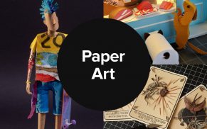 Paper Art: Papierkunst von Kreativen