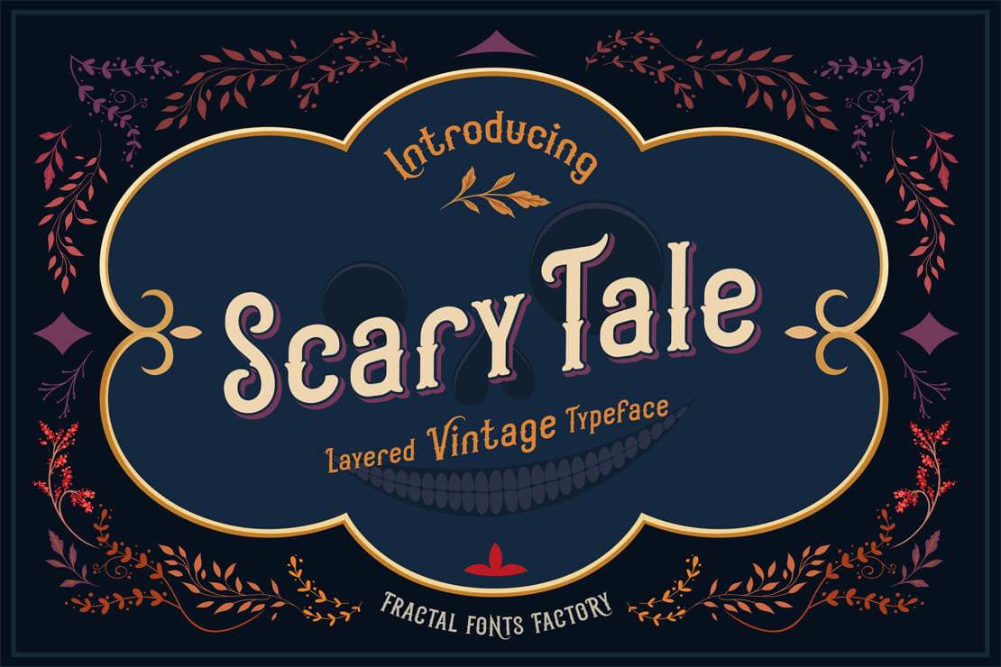 Scarytale Vintage-Typeface