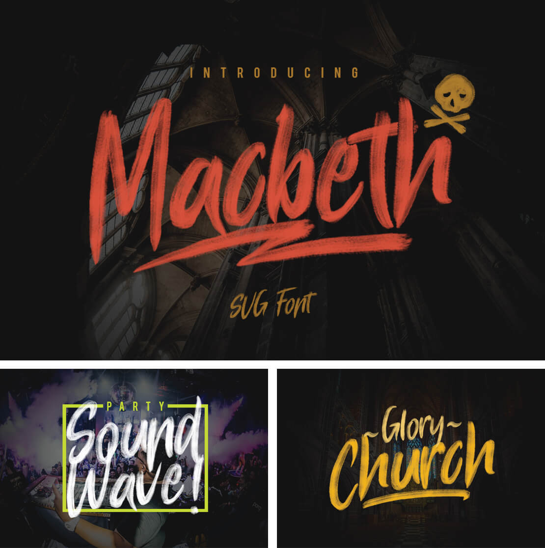 MacBeth SVG-Font