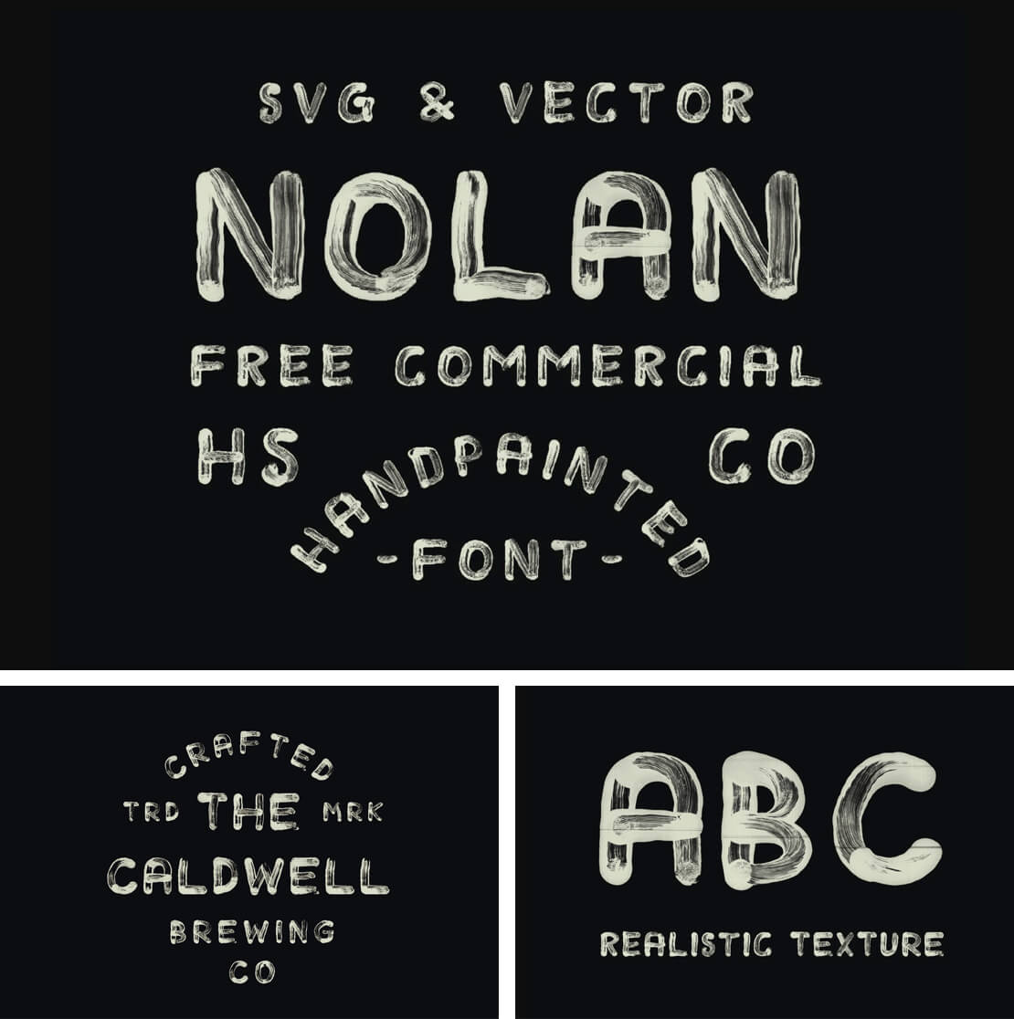 SVG Font Nolan