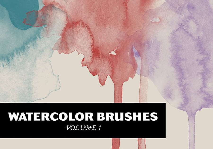 Watercolor Brushes Vol1