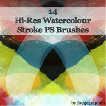 Watercolor Stroke PS-Brushes
