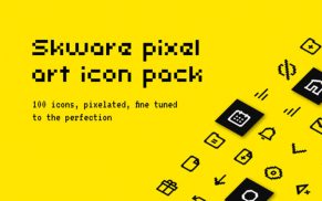 Skware: Pixel Art Icons zum Downloaden
