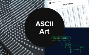 ASCII-Art: Geschichte, kreative Arbeiten, Tools und mehr
