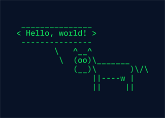 ASCII-Art Beispiel
