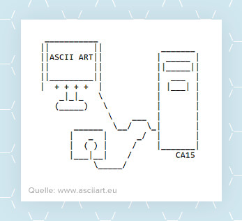 ASCII-Art Computer-Zeitalter