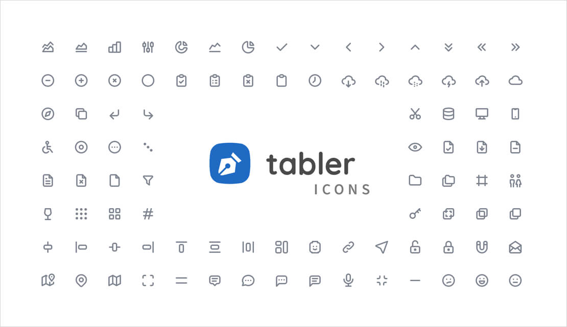 Tabler Icons zum Downloaden