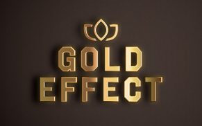 Gold Text Effekt