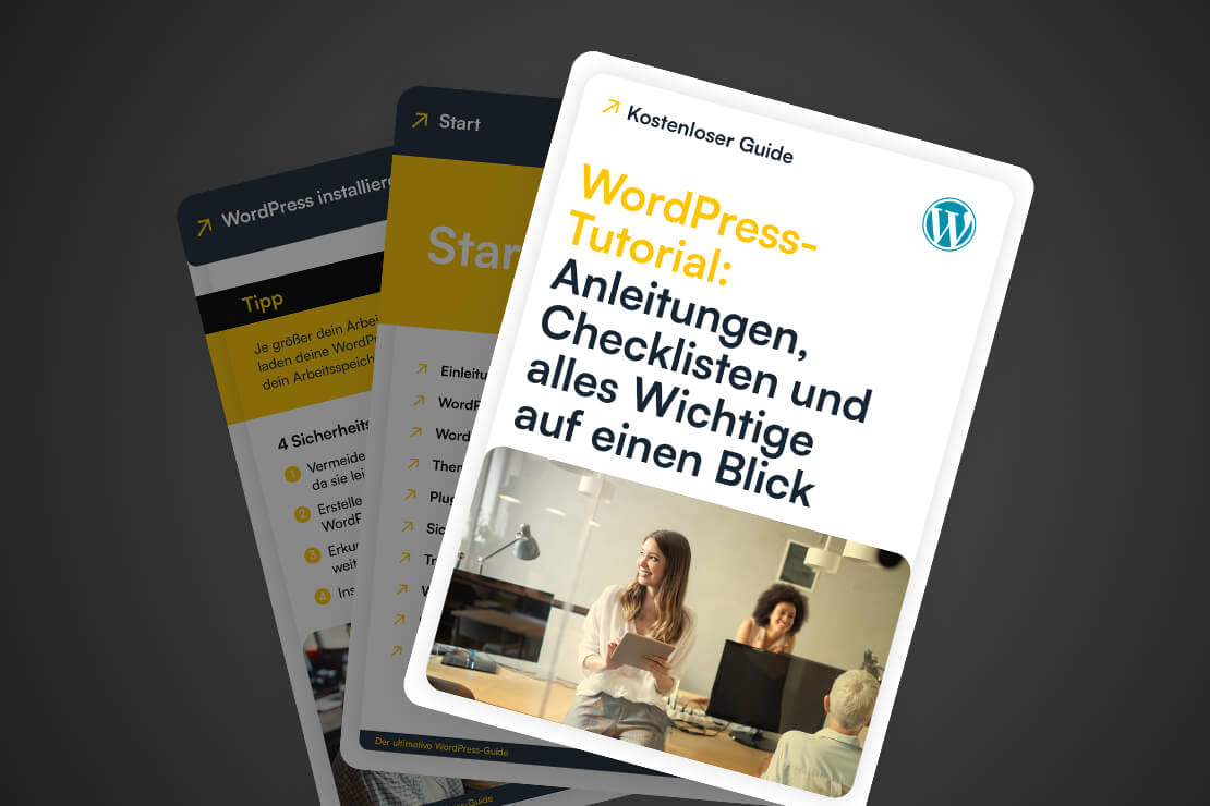 WordPress E-Book zum Downloaden als PDF-Datei