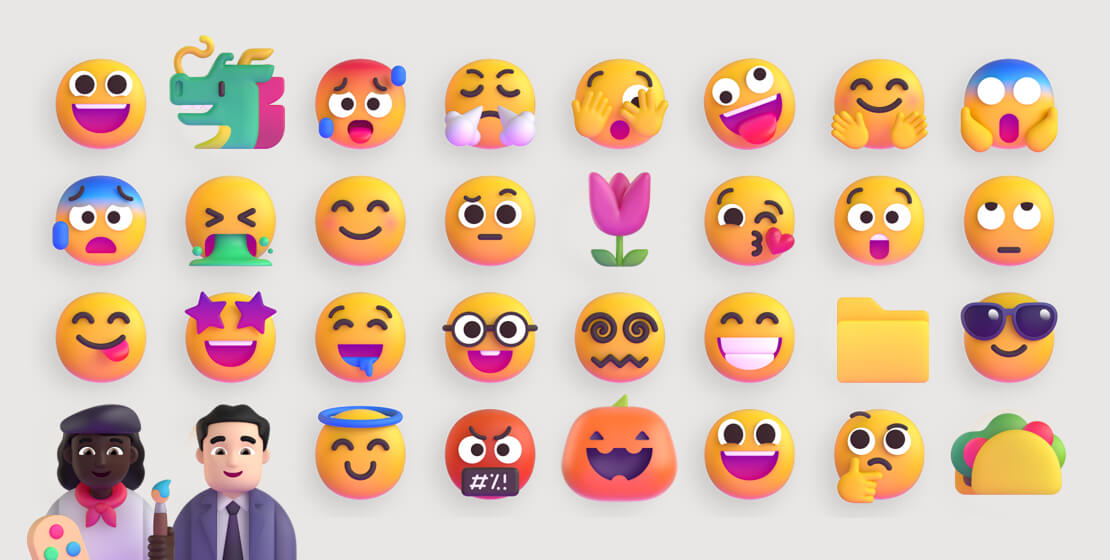 Fluent Emoji Microsoft