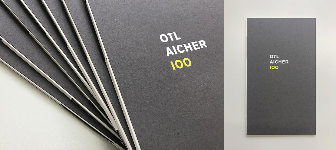 Otl Aicher 100 Publikation
