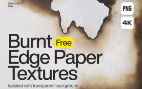 Burnt Edge Paper Textures