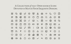 Sargam Icons: Minimalistische und elegante Open Source Symbole