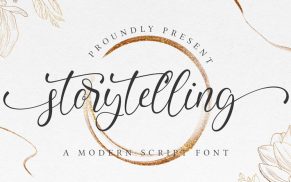 Storytelling Script-Font