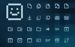 Pixel-Art-Iconset zum Downloaden